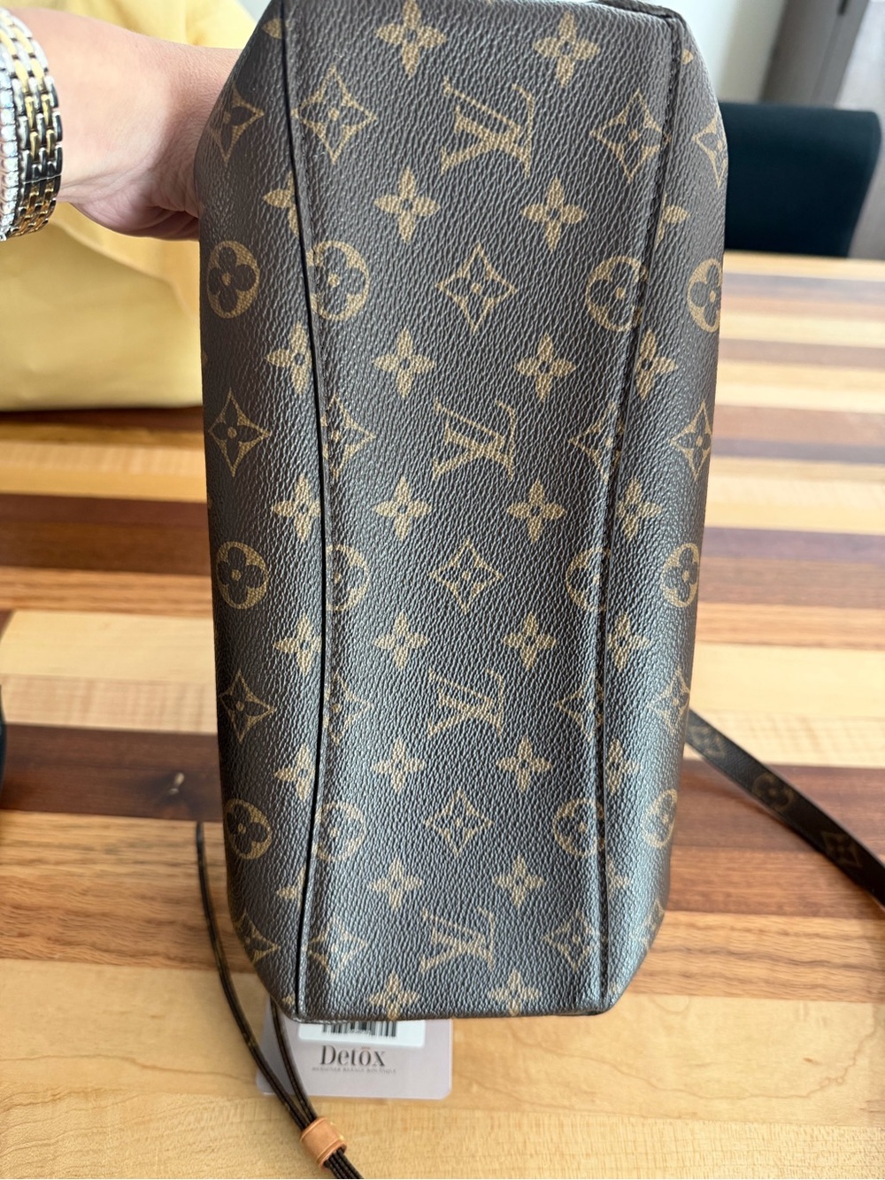 Louis Vuitton Rivoli Monogram Coated Canvas Brown and Tan - Picture 14 of 16